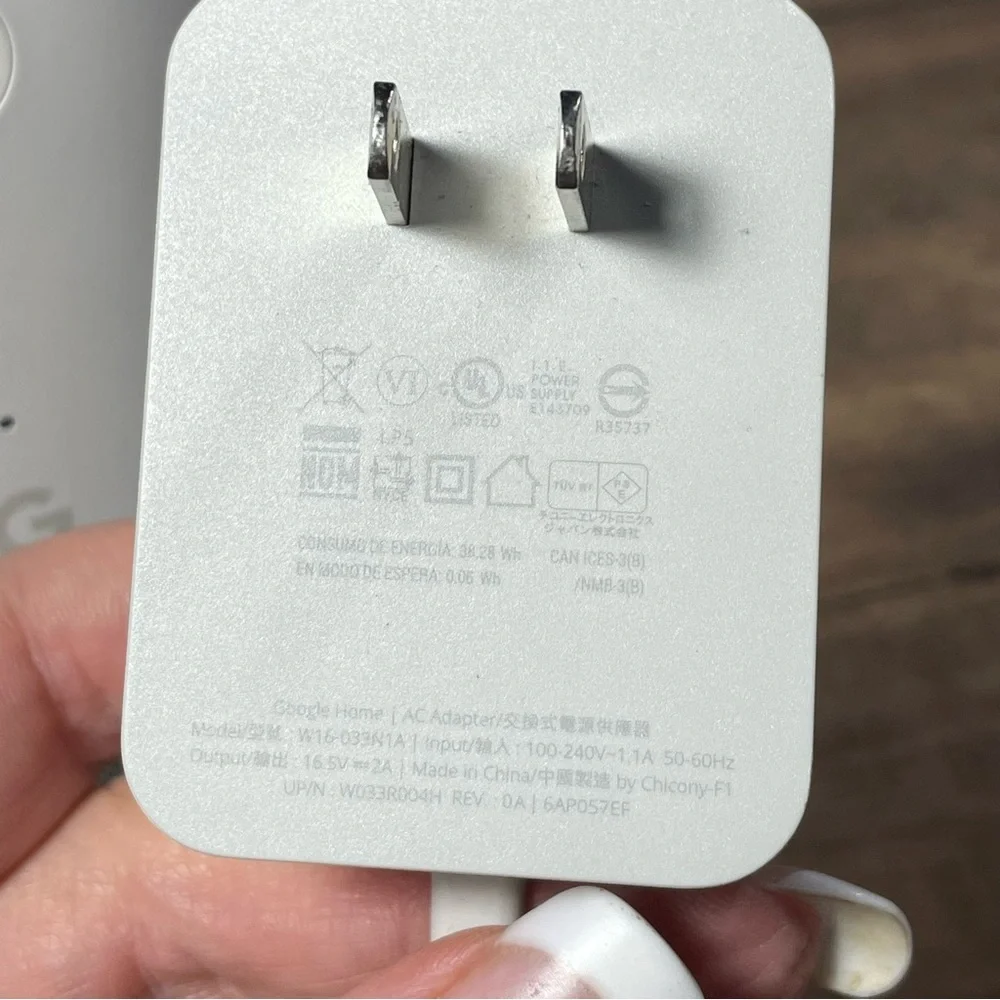 Google Home - Smart Home Speaker Google Assistant & charger